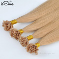 Factory Direct Sales Beautiful I Tip 100% Real Virgin Brazilian Hair Extention For Women